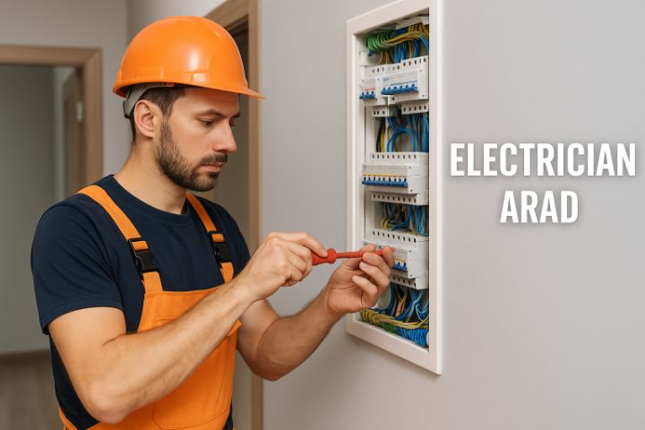Electrician Arad – Servicii profesionale pentru locuințe și firme